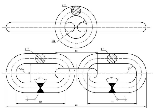 礦車三環(huán)鏈